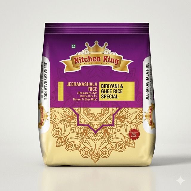 أرز جيراكاشالا من Kitchen King 5 كجم