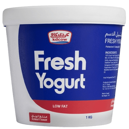 KD Cow Low Fat Yoghurt, 1kg