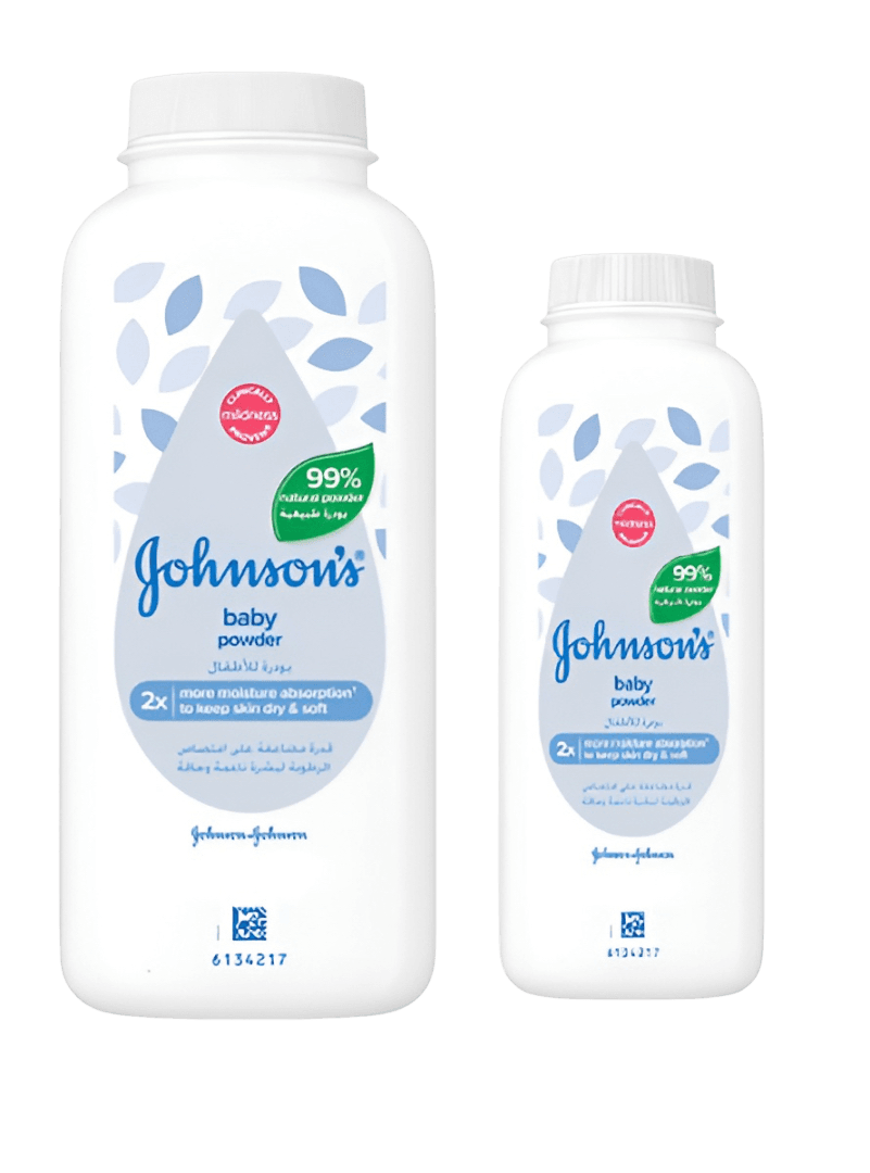 Johnson's Baby Powder, 400g + 200g
