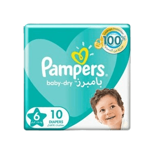 Pampers Rash Protection Taped CP S6 10s