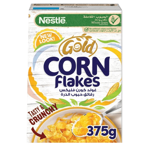 Nestle Gold Cornflakes Cereal, 375g
