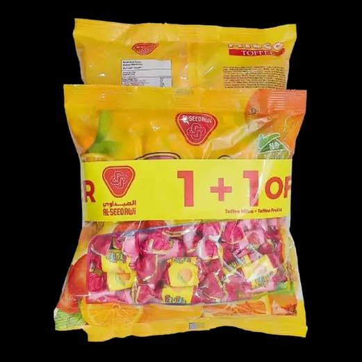 Al Seedawi Milco 900 g + Fruit Toffee 450 g