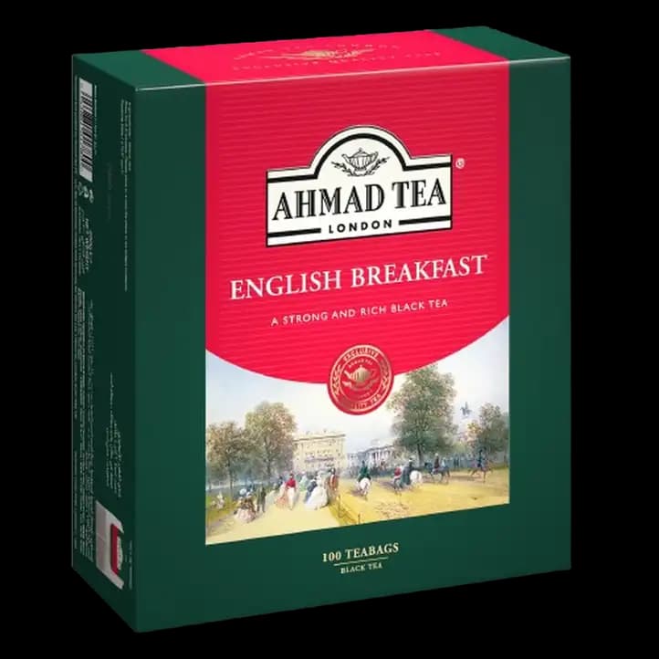 Ahmad English Breakfast Tea 100 x, 2g