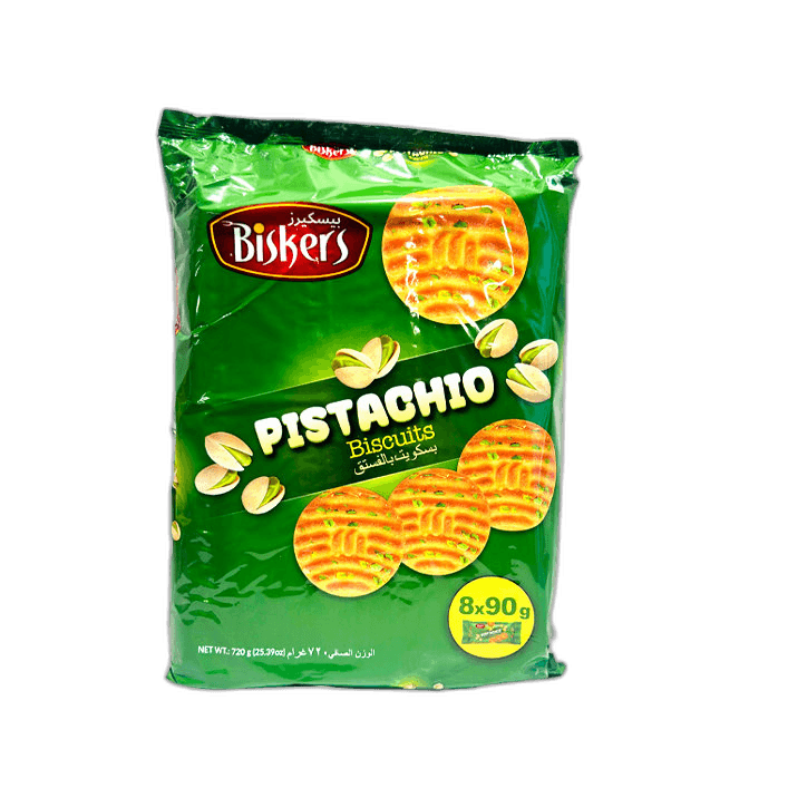 Biskers Pistachio Biscuits 90 g