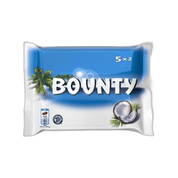 Bounty Milk Chocolate 5 x 57 g
