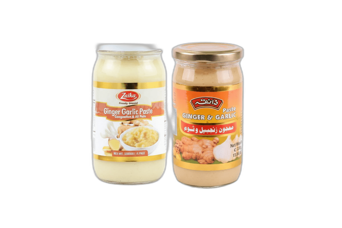 Zaiqa Ginger Paste 330 g + Garlic Paste 330 g