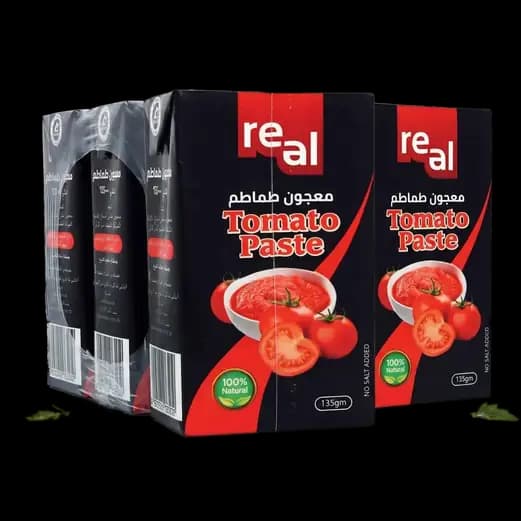 Real Tomato Paste 8 x 135g