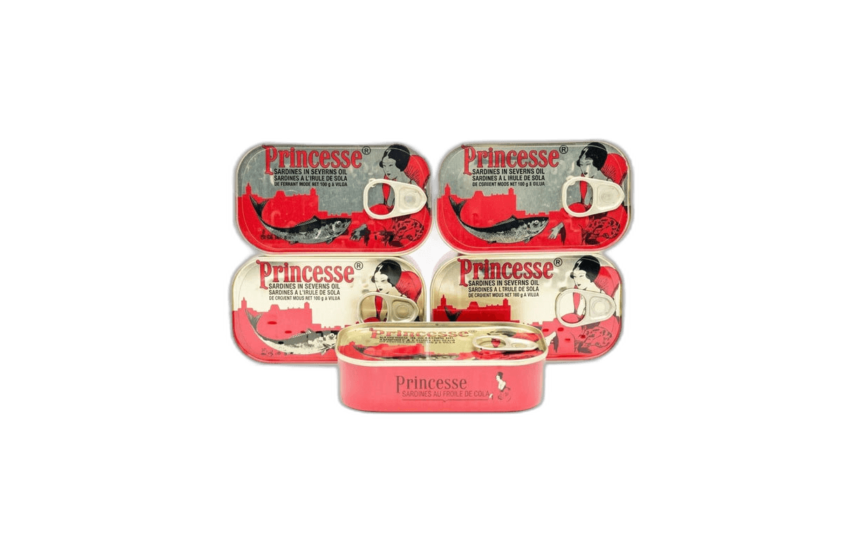 Princesse Sardine in Oil 5 x, 125g