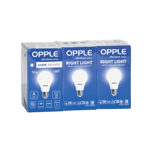 Opple Rechargeable Bulb 12W 3 pcs