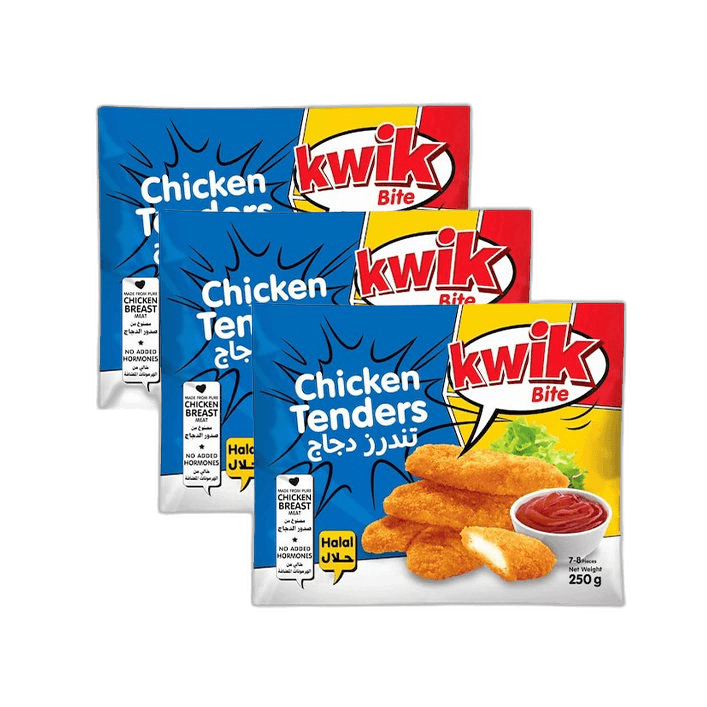 Kwik Bite Chicken Tender 3 x 250 g