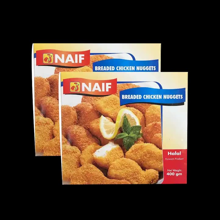 Naif Breaded Nuggets, 400g + Spicy Nuggets 400g