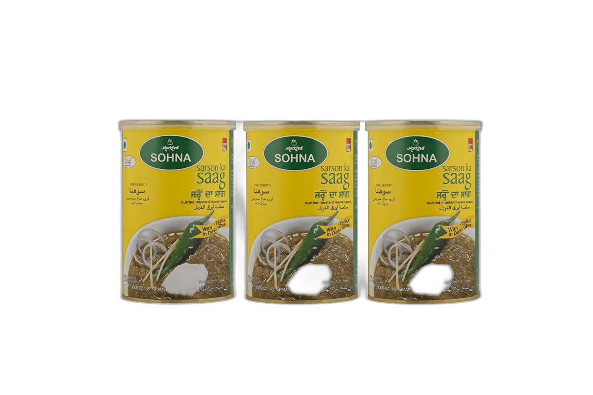 Sohna Sarson Ka Saag 3 x 450 g