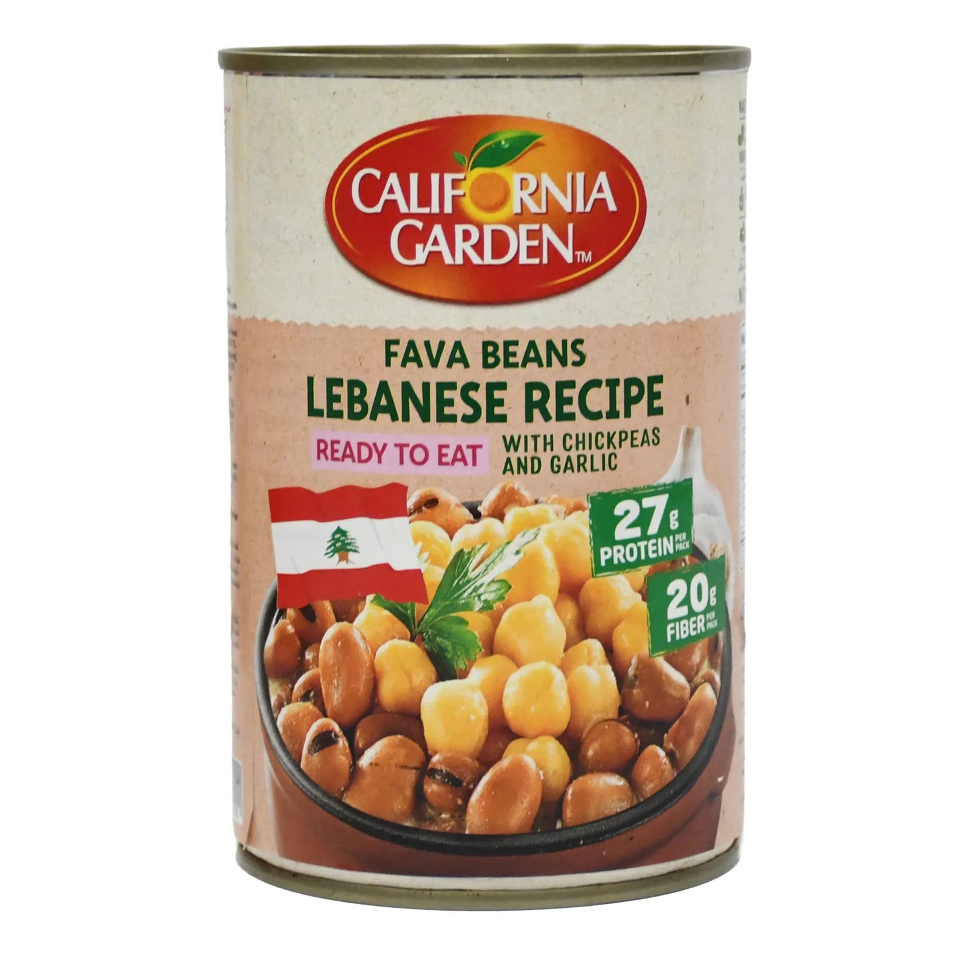 California Garden Foul Recipe Lebanese, 450g