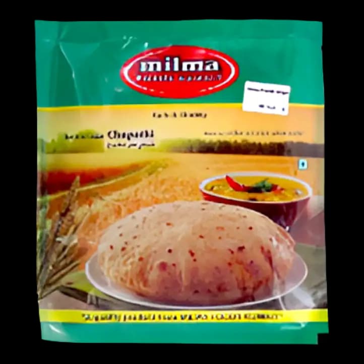 Milma Half Cooked Chapati 10 Pack