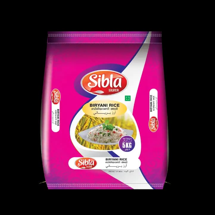 Sibla Silver Biryani Rice, 5kg