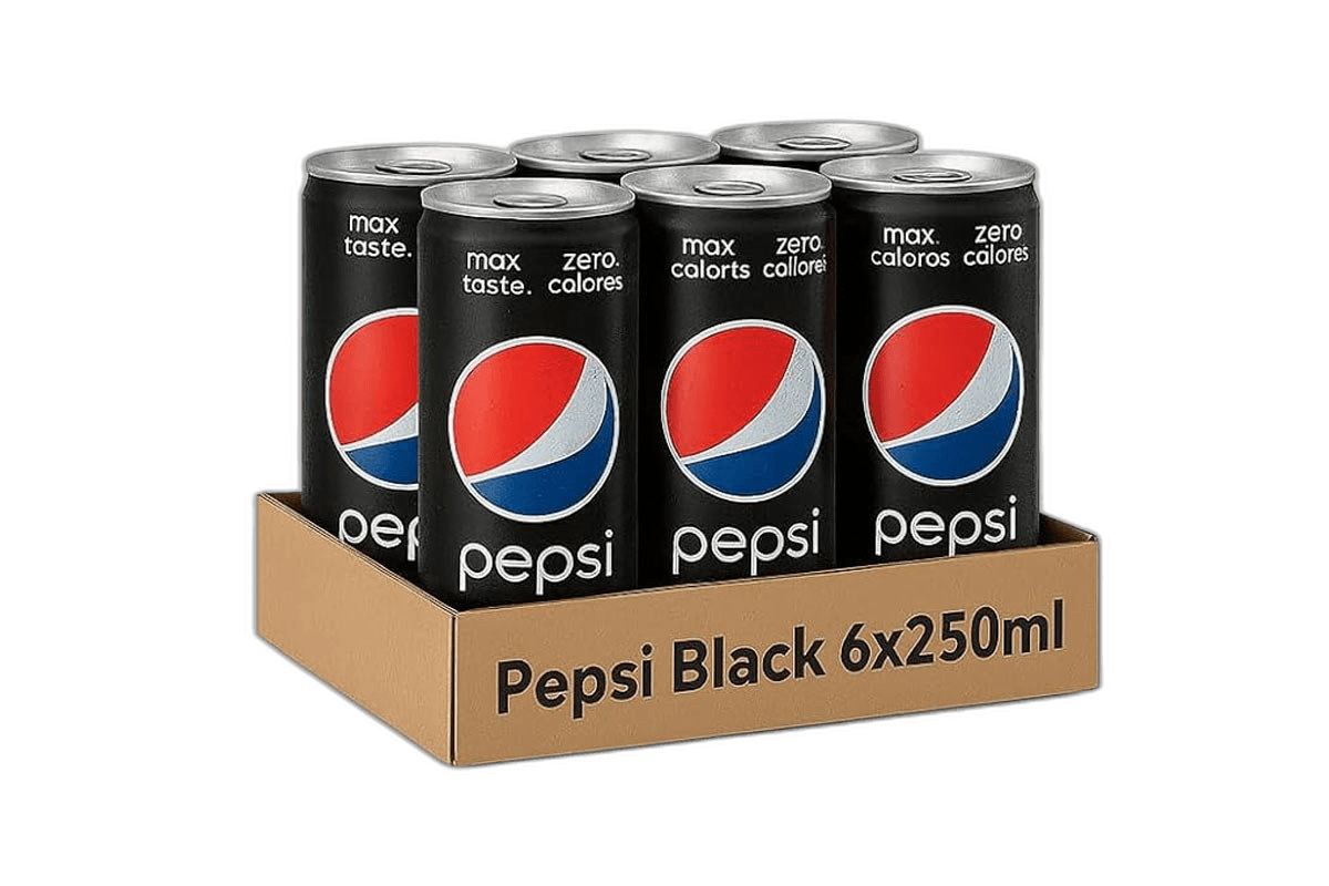 Pepsi Black 250 ml x 6