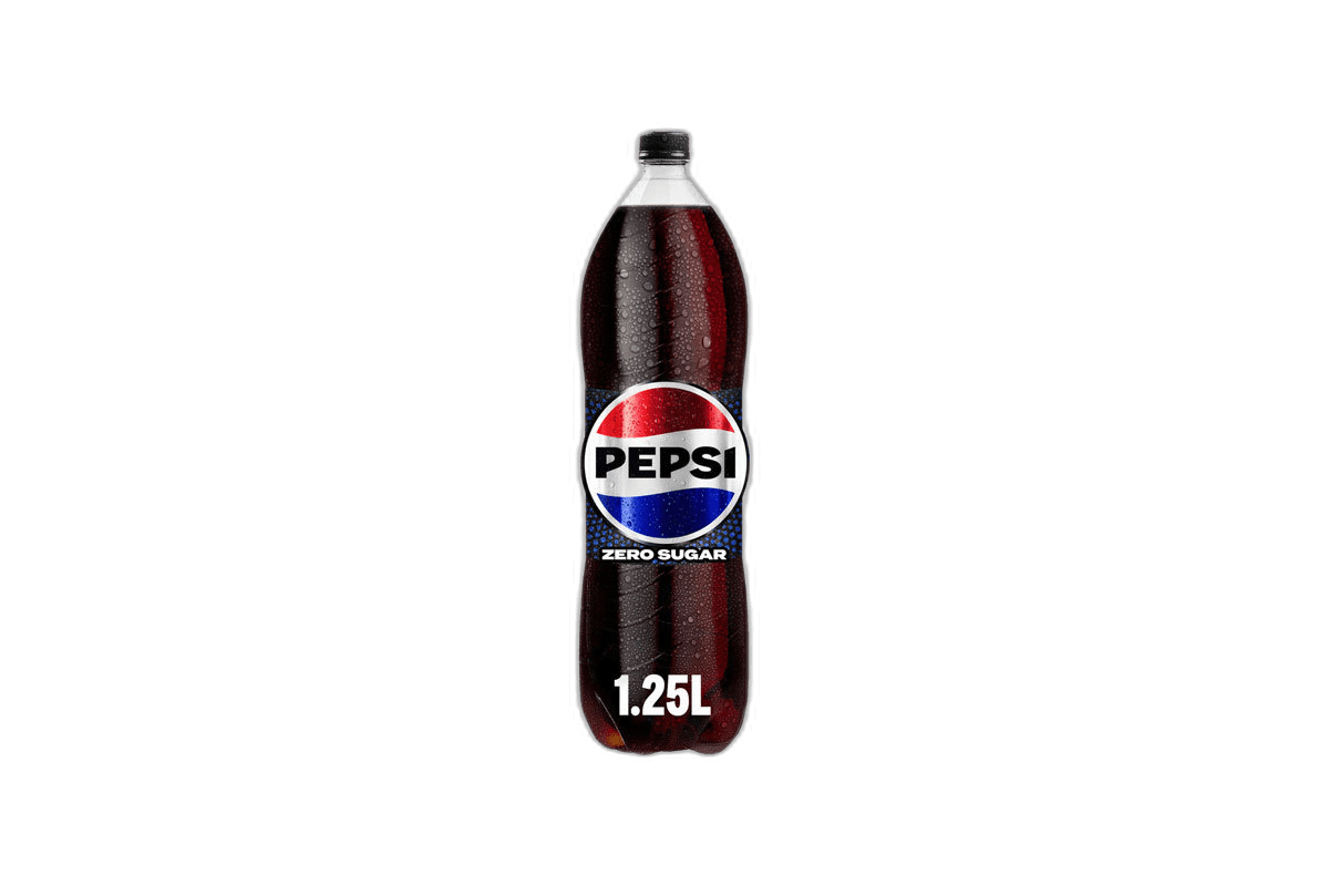 Pepsi Zero Sugar Pet Bottle, 1.25L