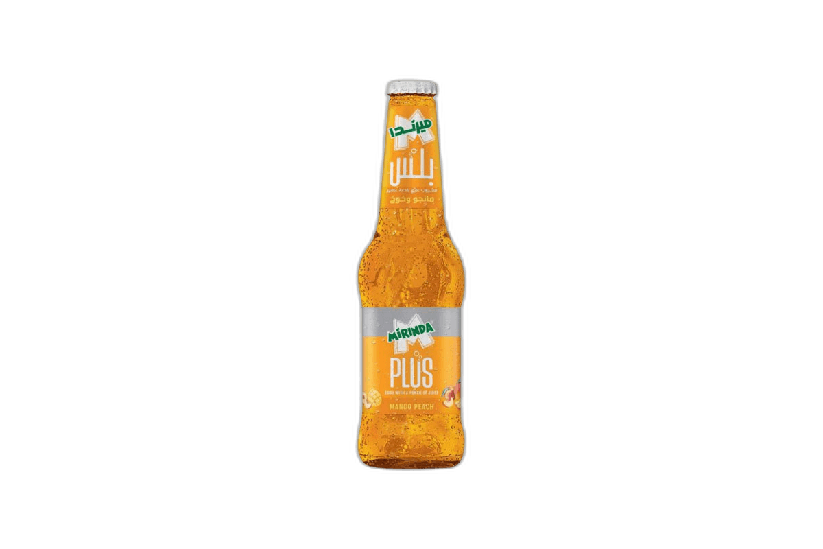 Mirinda Plus Mango Peach, 300ml