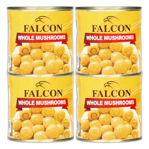 Falcon Whole Mushrooms 184 g (4 Pack)