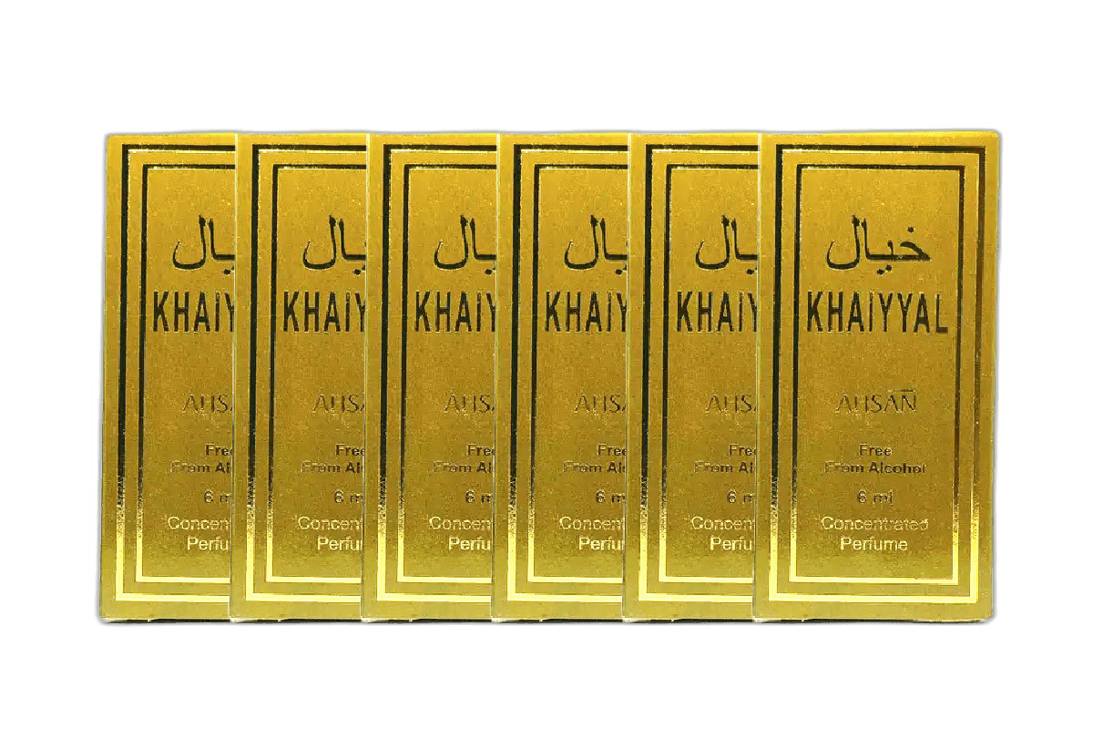 Ahsan Khaiyyal Attar 6 x 6 ml