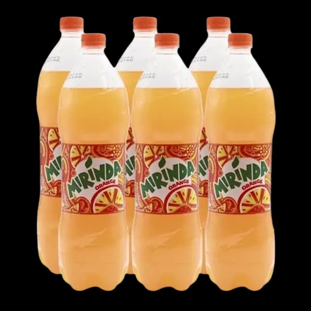 Mirinda Orange Bottle 2.25 L x 6