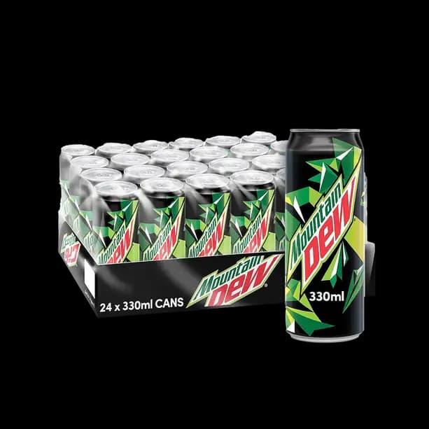 Mountain Dew Can 24 x, 330ml