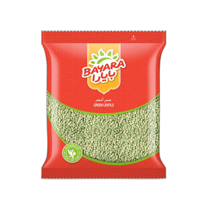 Bayara Green Lentils, 400g