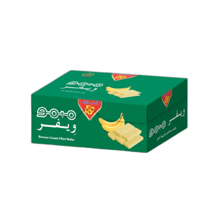 Al Seedawi Wafer Mimo Banana 12 x, 25g 2 pcs
