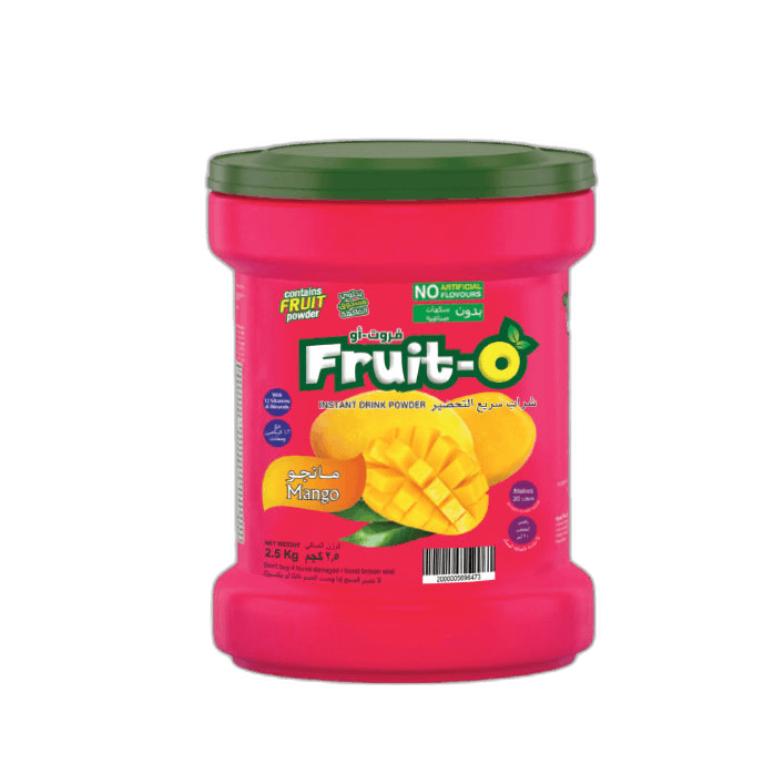 Fruit-O Instant Drink Mango (Natrl) 2.5 kg