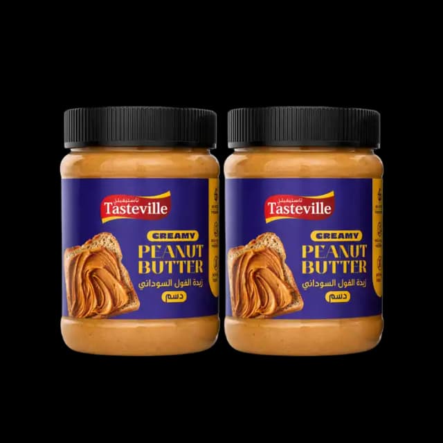 Tasteville Peanut Butter Creamy, 510g x 2