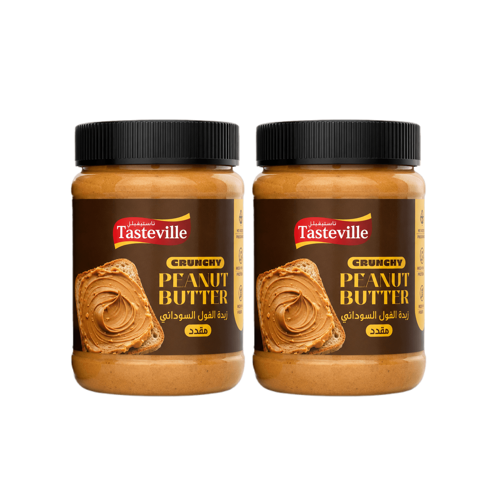 Tasteville Peanut Butter Crunchy 510 g x 2