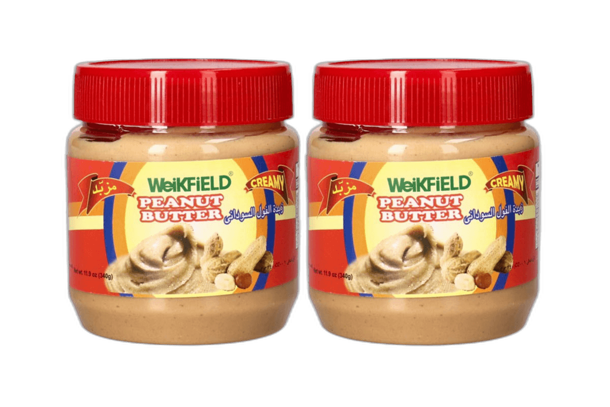 Weikfield Peant Buter Chocolate Creamy/Crny 2 x 340 g