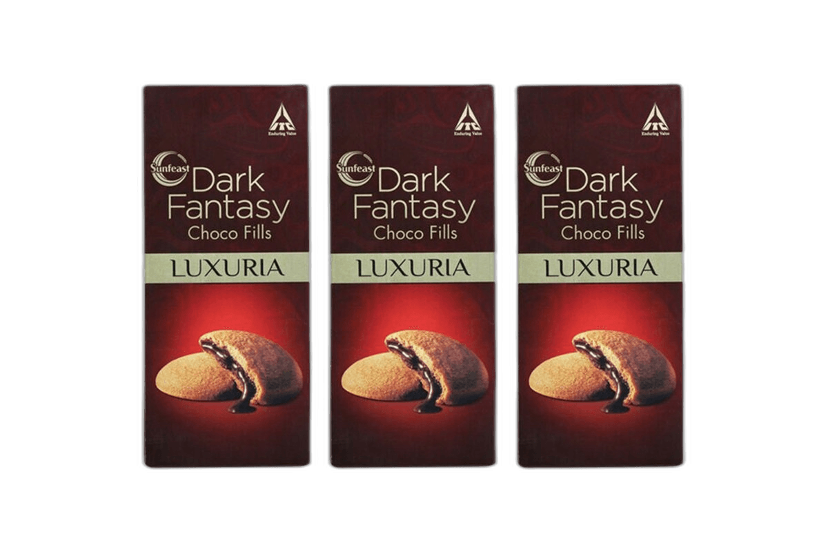 Sunfeast Dark Fantasy Chocolate Fills Luxuria 3 x 150 g