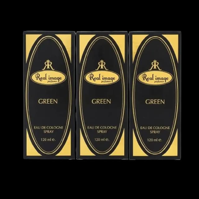 Real Image Green EDT 120 ml x 3
