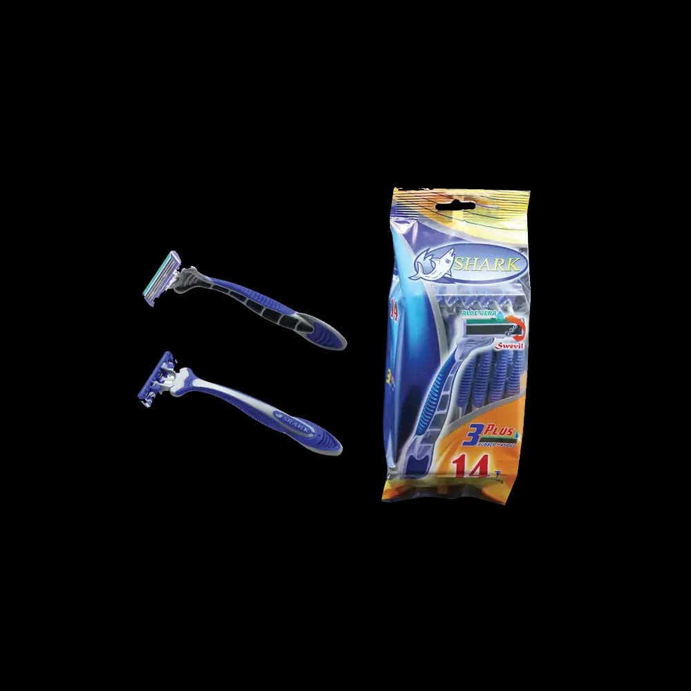 Shark 14 Razors for Men 3 Blade Havey Hand