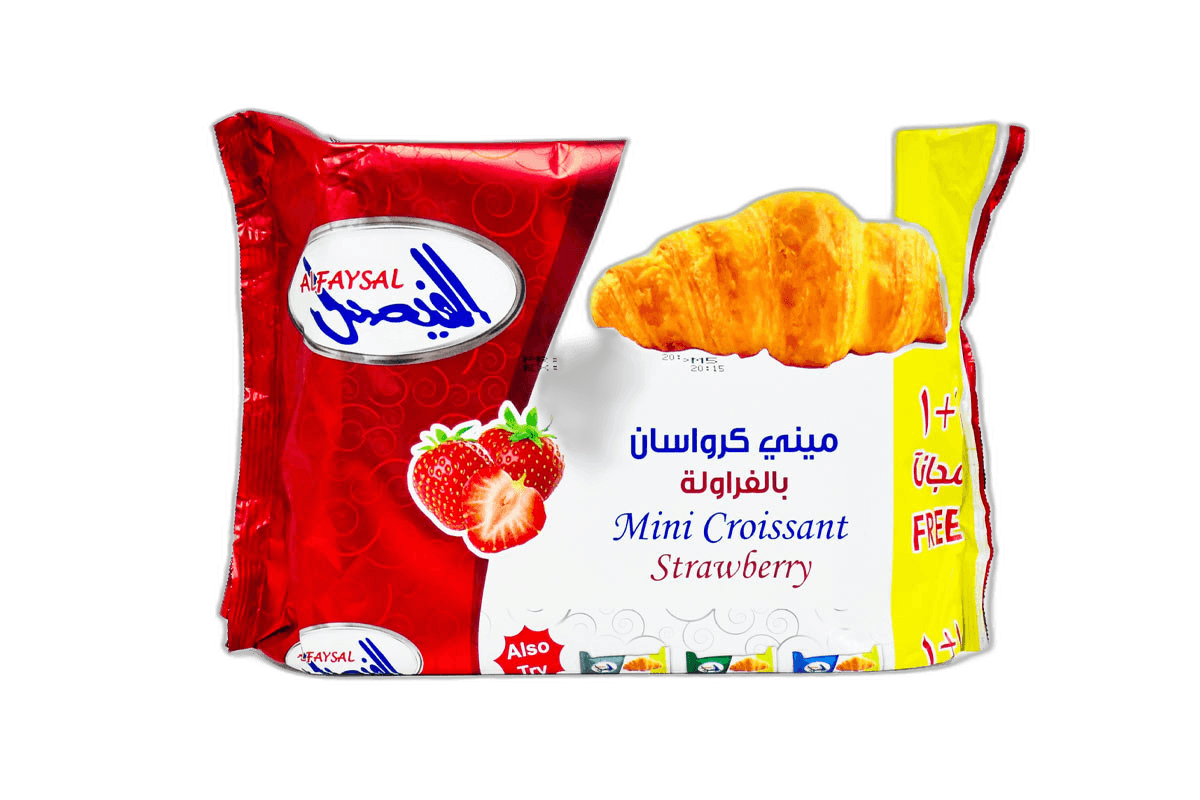 Al Faysal Strawberry Mini Croissant 8 x 200 g