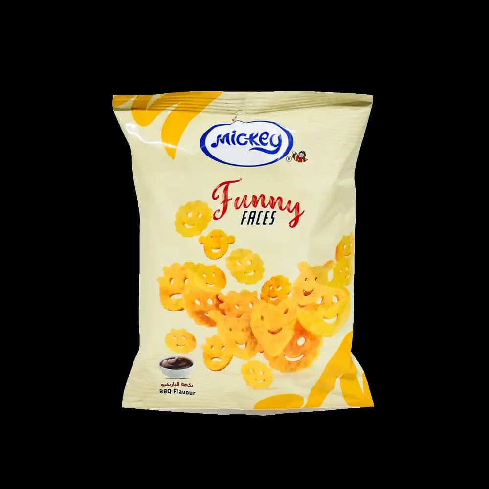Mickey Funny Faces - BBQ -, 19.2g