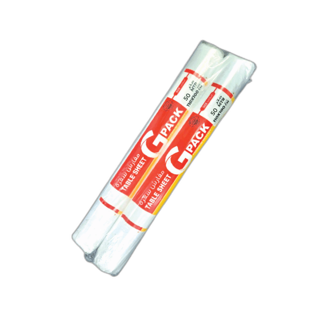 G Pack Table Sheet 25 M 100 x 110 4 Pack