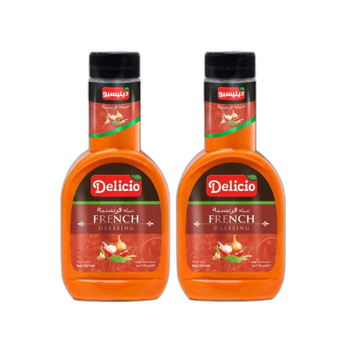 Delicio French Dressing 2 x 267 ml
