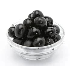 Greek Black Olives Low Salt, 250g
