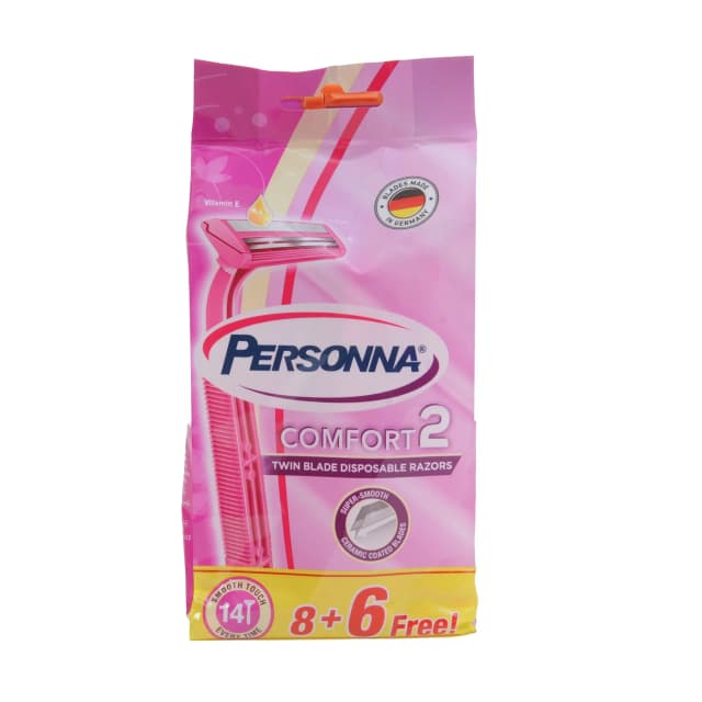 Personna Woman Long Handle 8 + 6 Pack