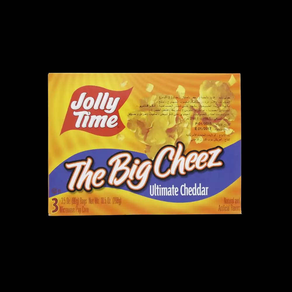 Jolly Time Cheddar Cheese Popcorn, 300g
