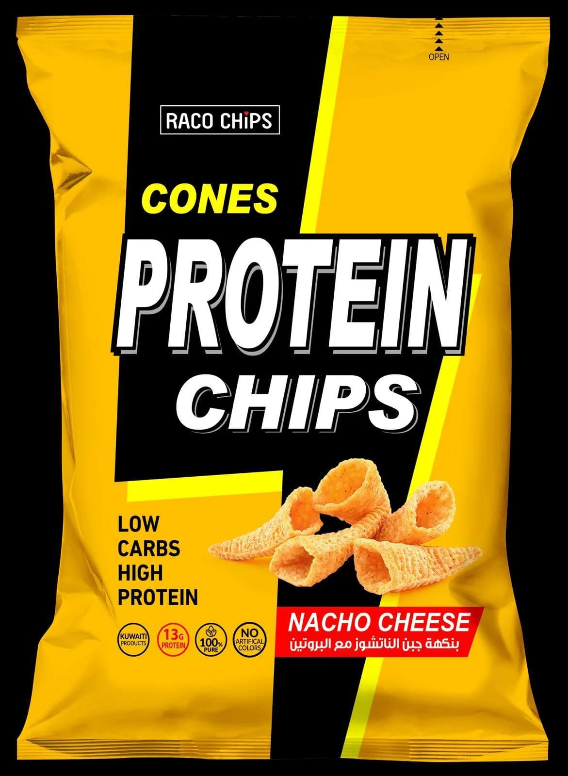 Raco Protein Puffs Nacho Cheese 50 g