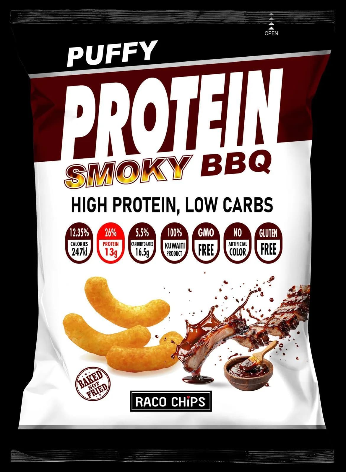 Raco Protein Puffs BBQ 50 g