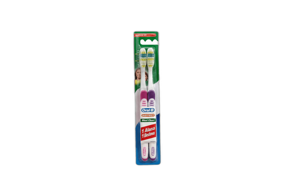 Oral B T/Brush Maxi Clean 40 Medium 2 Pack