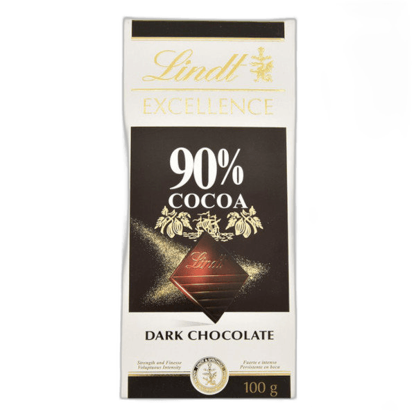 Lindt Excellence Dark Chocolate 90% 100 g