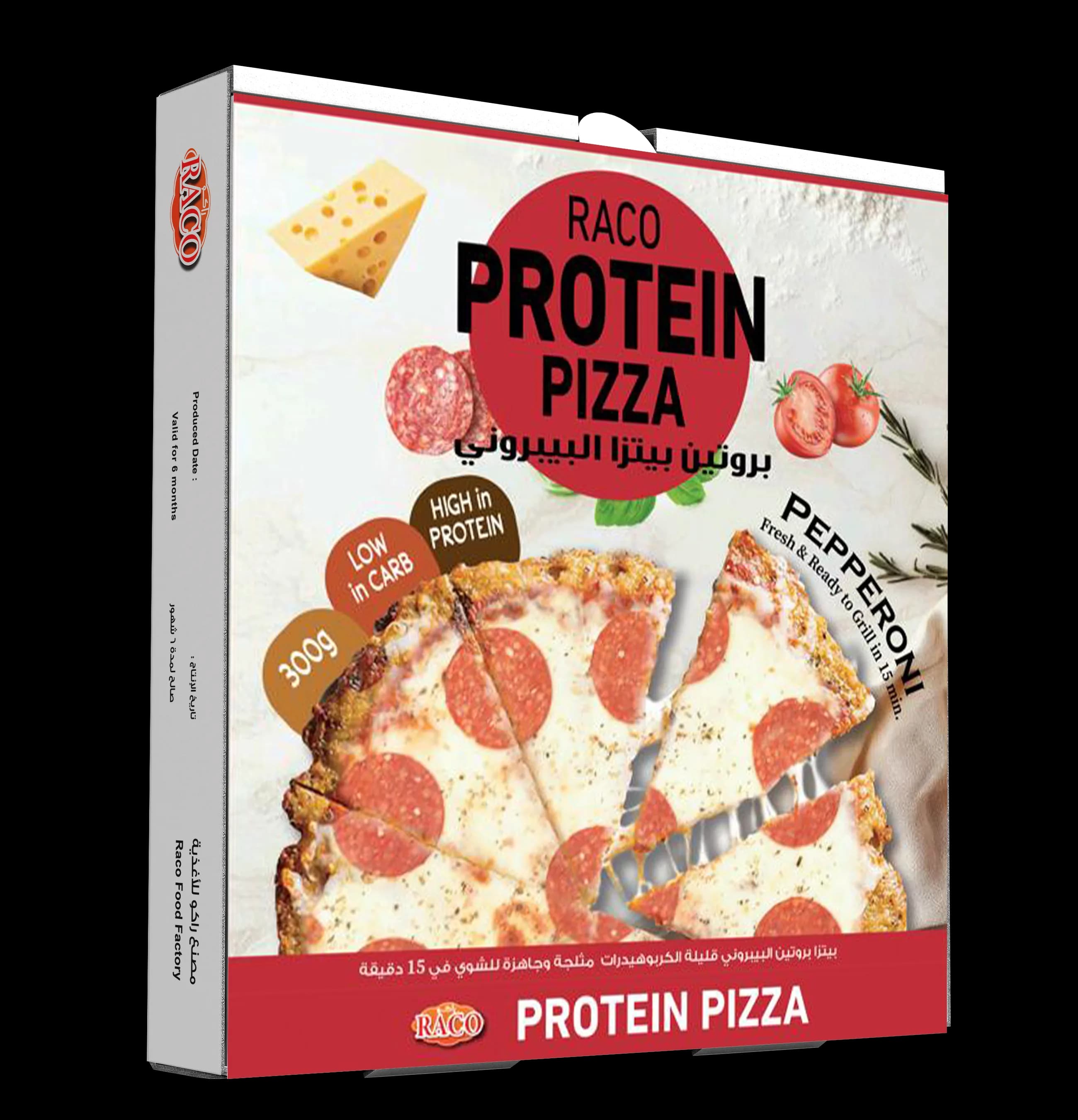 Raco Pepperoni Protein Pizza, 300g