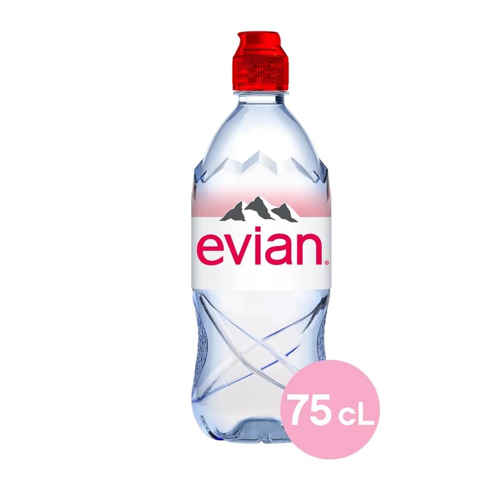 Evian Pet Mineral Water, 750ml