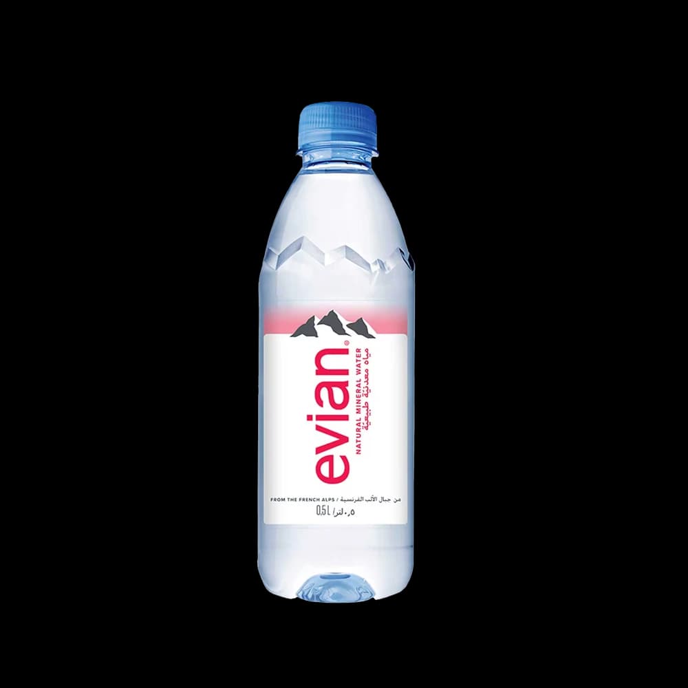 Evian Mineral Water Pet, 500ml