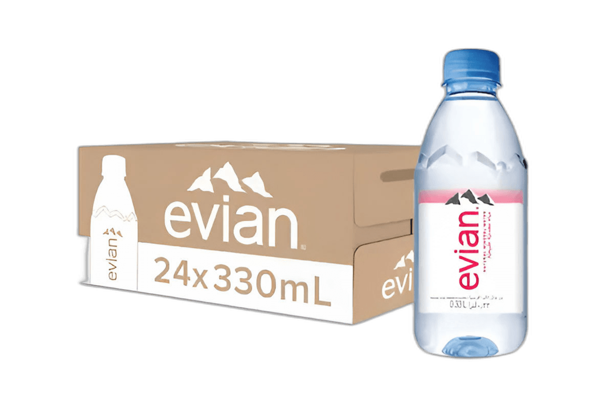 Evian Mineral Water 24 x 330 ml